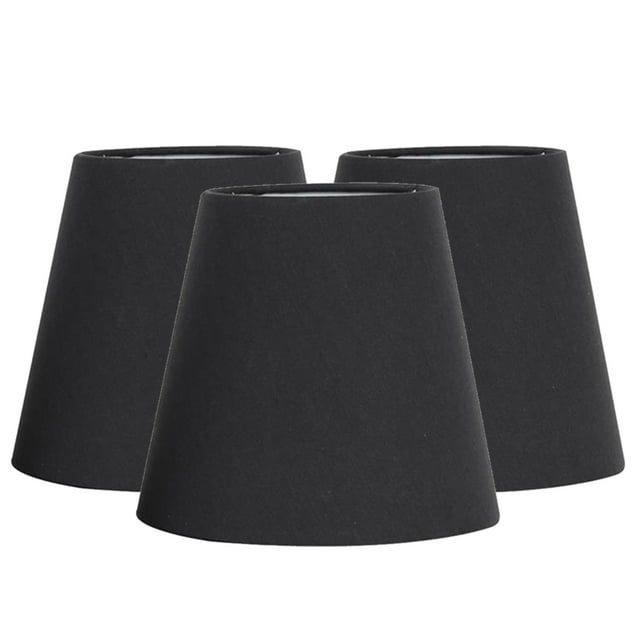 Injueey 3 uds pantallas de lámpara tela artesanía burbuja pantalla para suelo luz colgante iluminación Iluminación novedosa negro Injueey HA003671-03