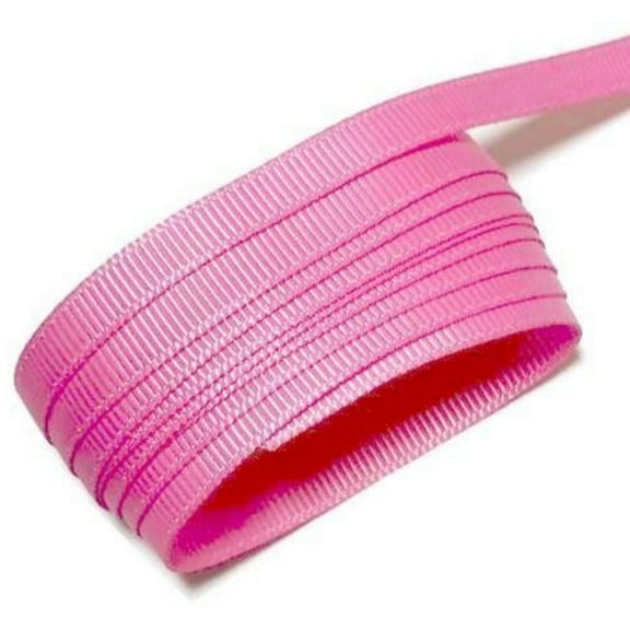 Hot Pink Grosgrain Ribbon - 1/4 Inch Wide - 50 Yard Spool