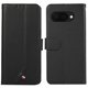 thumbnail image 1 of For Google Pixel 9a Case RFID Blocking Flip Leather Phone Cover - Black, 1 of 5