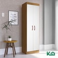 thumbnail image 2 of Mueble Ropero Closet KingsHouse 2 Puertas MDP gris 61x34x179 cm, 2 of 9