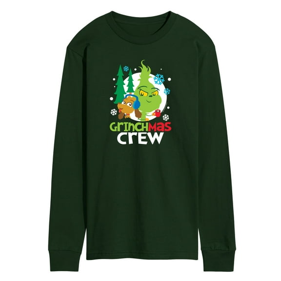 Dr. Seuss The Grinch - Little Grinch - Grinchmas Crew - Men's Long Sleeve T-Shirt
