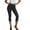 Black, variant on Women Capri Jeans Jeggings Stretchy Casual High Waisted Cropped Denim Legging Pants with Pocket S-3XL