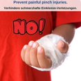thumbnail image 2 of Protectores de dedos de espuma, paquete de 6, para bloquear puertas de 1 a 2 pulgadas, evita que las puertas se cierren de golpe, protector de seguridad para puertas para niños, protector de dedos pa, 2 of 5