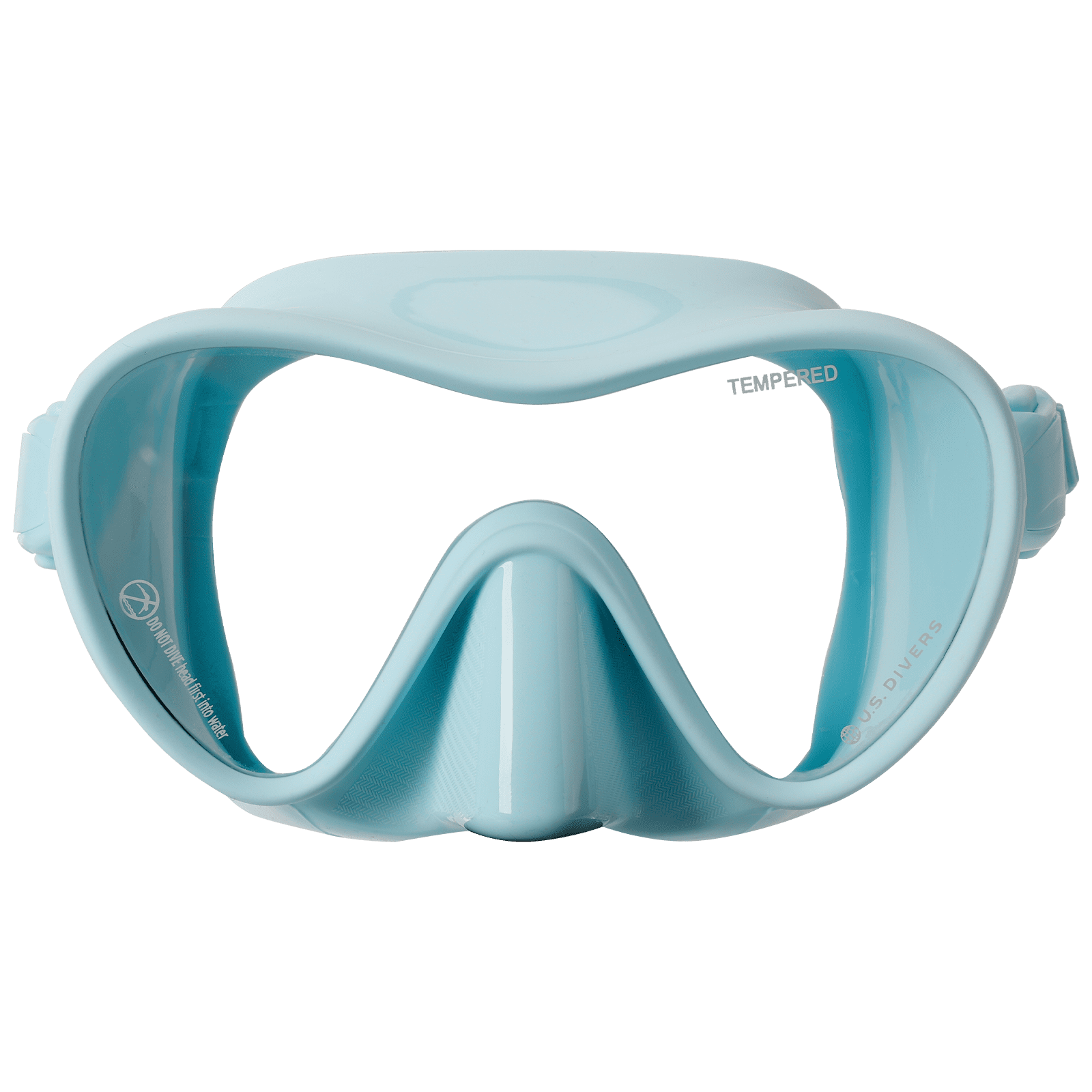 U.S. Divers Adult Tropic Snorkel Combo (Blue)