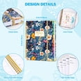 thumbnail image 4 of OMEYA Planner 2026-2027, Medium School Planner 5.8 x 8.3in, Planner Weekly and Monthly Jul.26 - Jun.27, with Inner Pockets, Monthly Tabs, Elastic Closure, Cute Planner for Women, 4 of 11