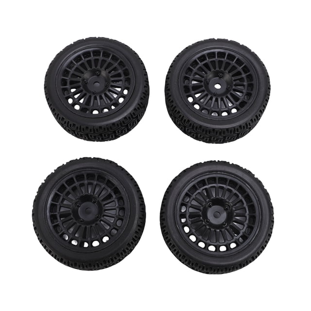 Juego De 4 Ruedas Para Coche De Rally RC 1/10, De Plástico Antideslizante, 70 Mm, Para Coche De Control Remoto TT01 XV02