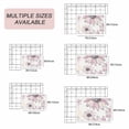 thumbnail image 6 of Pink Spring Floral Outdoor Rug 3x5 Ft, Non Slip Washable Area Rug, Summer Flowers Botanical Vintage Patio Rugs Carpet Runner, Large Floor Mat for Indoor/Outdoor Deck Porch Camping, 6 of 8
