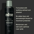 thumbnail image 3 of Edge Ultra Sensitive Shave Gel for Men, Oatmeal & Allantoin, 7 Oz, 3 of 9
