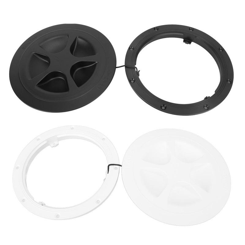 6 Inch Boat Deck Plate Round Circular Type Inspection Lid Detachable Cover for Marine Yacht Kayak Marine Accessories