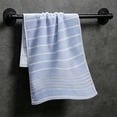 thumbnail image 4 of AUNVITO 100% Cotton Bath Towels, Light Weight, Soft, Super Absorbent and Fast Drying, No Fading Multipurpose Use for Sports, Swimming, Travel, Fitness, Yoga, Multicolor, 4 of 6