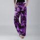 thumbnail image 5 of Gibobby Pantalones deportivos Pantalones estampados para mujer Pantalones elásticos casuales para mujer Cintura suelta Pantalones largos de yoga Pantalones(Morado， XL), 5 of 5