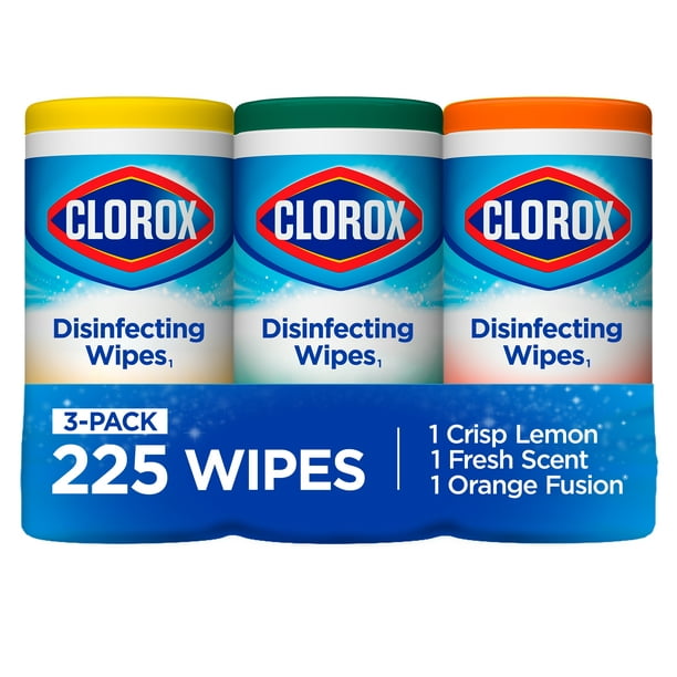 Clorox Disinfecting Wipes (225 Count Value Pack), Bleach ...