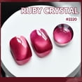 thumbnail image 2 of Esmalte de uñas GAOY Glassy Cat Eye Gel 16 ml con imán 2220 Ruby, 2 of 5