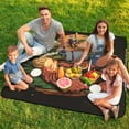thumbnail image 7 of Tropical Fruits with Exotic Flavors Picnic Blanket Waterproof Outdoor Beach Blanket Hand-held Pad Suitable for Travel, Camping, Beach, Family Gatherings, 7 of 7