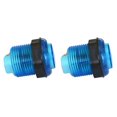 thumbnail image 1 of Illuminated Push Button Transparent Fittings Console Switch Snap Light Replace Start Cabinet Small Vending Self-Assembly Blue, 1 of 7