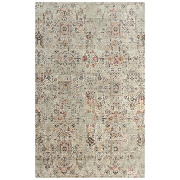 Alora Decor Infinity 8' x 10' Classical Green/Beige/Ivory/Brown Hybrid Area Rug