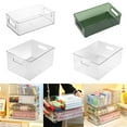thumbnail image 4 of Clear Storage Box Stackable Storage Box With Handle Large And Deep Plastic Box, 4 of 8