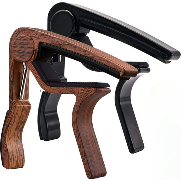 2Pcs Guitar Capo Acoustic Capo Guitar Clamp for Acoustic Electric Bass Guitar Ukulele