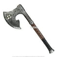 thumbnail image 2 of 23” Baruk the Judge Medieval Foam Hatchet Battle Axe Cosplay Costume Prop, 2 of 3