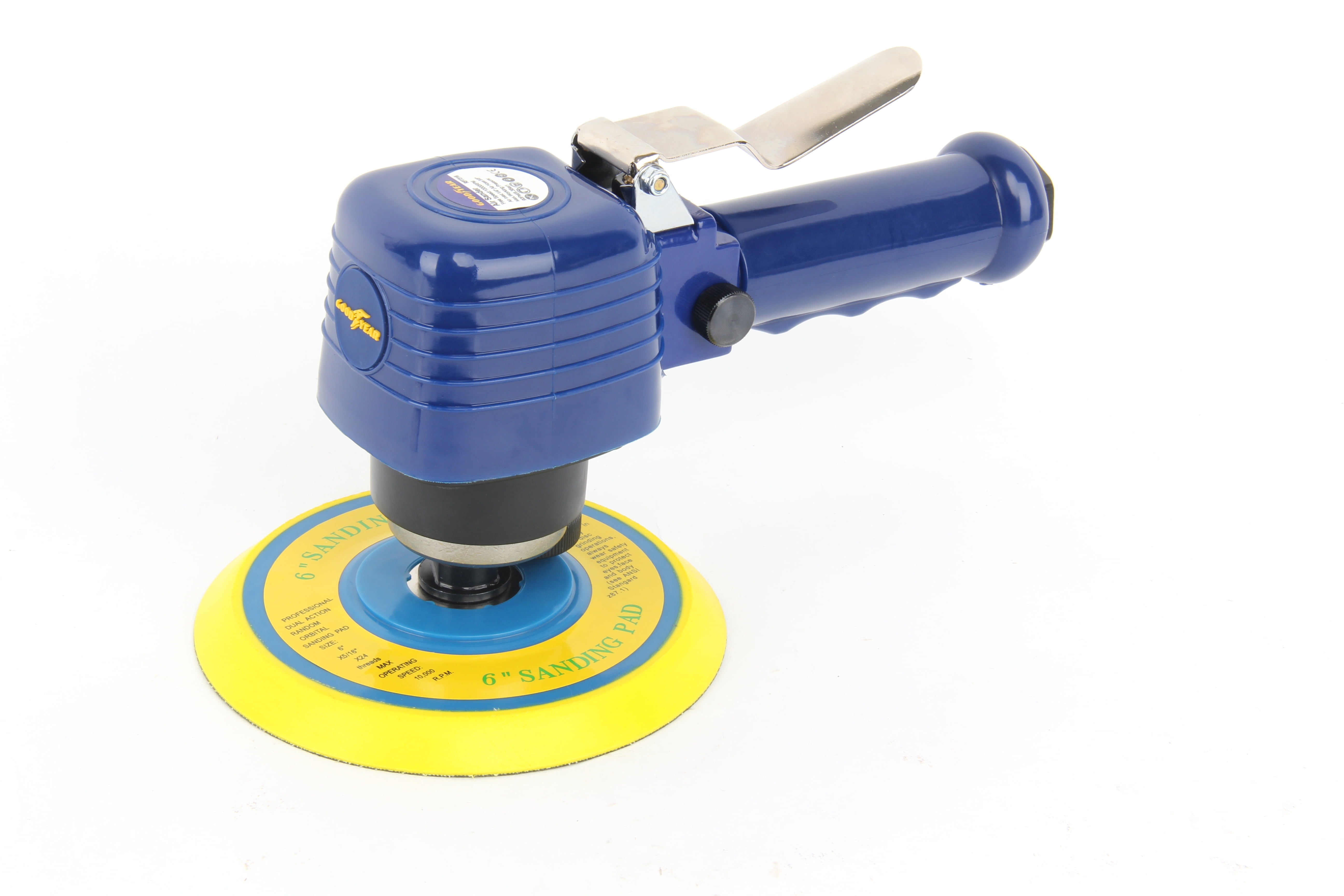 Goodyear 6-inch Dual Action Sander 10,000 RPM (RP7316) Light Weight Air Tool
