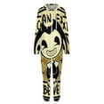 thumbnail image 4 of Bendy And The Ink Machine Unisex Onesie Pajamas Zipper Jumpsuit Hooded One Piece Sleepwear for Family Mens Womens, 4 of 8