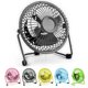 thumbnail image 4 of FELTECHELECTR Mini ventilador de mesa USB de 4 pulgadas, portátil, de alta velocidad, para dormitorio, oficina (negro), 4 of 7
