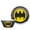 Batman, variant on Zak Designs 2 pcs Star Wars Kids Dinnerware Set Melamine Plate Bowl BPA Free Perfect for Kids The Child