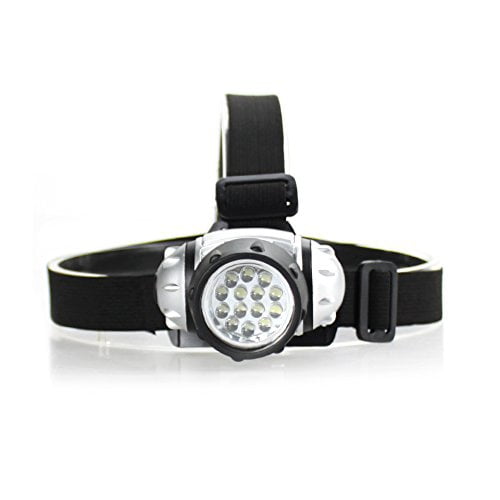 Wealers Headlamp Ultra Bright 14 Led Head Light Flashlight, 4 Different Brightness Modes with Adjustable Head Strap by