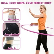 NETNEW Hula Circle Hoop Fitness Hoop Exercise Hoop for Adults Kids Hula Rings for Sports Playing