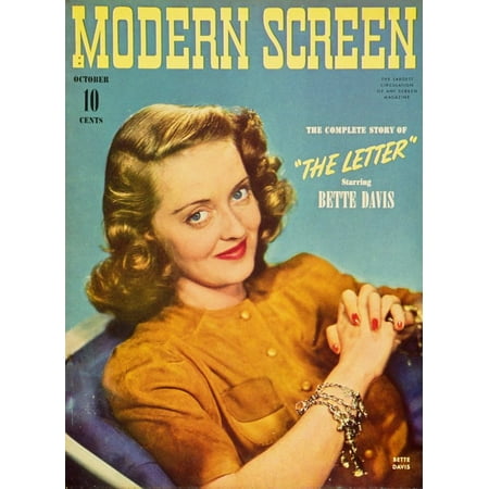 Davis Movie Poster - Bette Davis (1940's) 11x17 Movie Poster