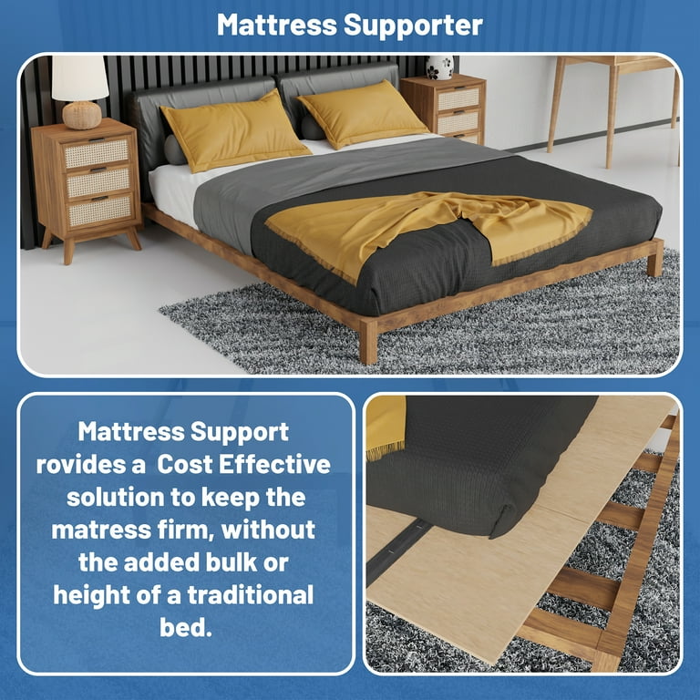 Foldable Bunkie Board - Full Size Bed Support For Platform Beds & Day Beds