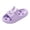 Purple, variant on Adorable Bunny Slippers for Girls Cozy Indoor Outdoor Summer Kids Bathroom Sandals
