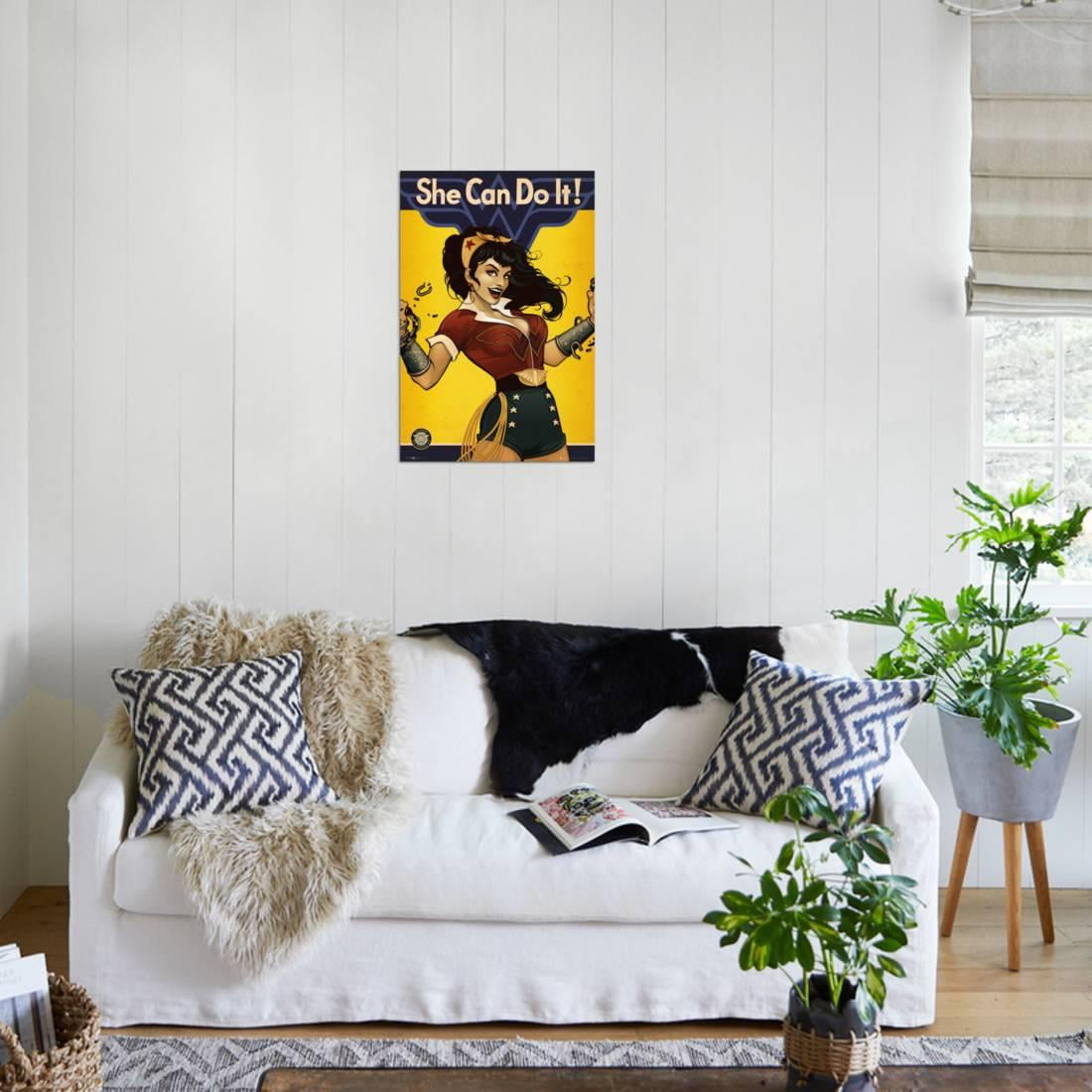 WALL DECOR ART PRINT POSTER DC Comics Wonder Woman Bombshell GIFT A3 Size