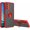 Red, variant on For Samsung Galaxy A04S / Galaxy A04 Impact Metal Ring Holder Stand Magnetic Car Mount Protective Hybrid Case Cover Blue