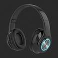 thumbnail image 3 of Hwkond Gaming Headphones Wireless Headset Foldable Headset LED Lights Glowing Headphones Earphone Pluggable Card Universal Up to 25% Off, 3 of 5