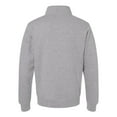 thumbnail image 2 of J. America Heavyweight Fleece Quarter-Zip Sweatshirt, 2 of 3