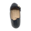 thumbnail image 5 of Victoria K Women's Faux Snake Skin With Gold Buckle Ballerina Flats, 5 of 5