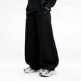 thumbnail image 7 of Guluxicc Boys Casual Pants Cotton Elastic Waist Loose Wide Leg Pants Active Trousers for Kids 4-15Years, 7 of 7
