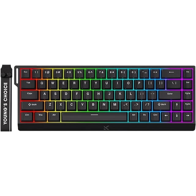 Teclado para videojuegos Hyekit x MCHOSE ACE 68, 60% cableado magnético