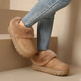 thumbnail image 2 of Coffee Winter Boots For Women With Plush Lining And Thick Sole Design For Warmth And Fashionable Use, 2 of 8