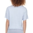 thumbnail image 2 of Honeydew womens  Intimates Off the Grid T-Shirt, L, Blue, 2 of 2