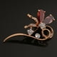 thumbnail image 5 of Broche de Cristal de Circonita Yuyangstore Yuyangstore Broche de circón, 5 of 8