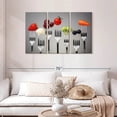 thumbnail image 2 of Elephant Stock Healthy Eating Wall Art - Horizontal Multi Panel Canvas - 3 Piecekitchen Wall Decor - Photography Food And Drink Multi Panel - Silver And Red Decor - 45" x 28", 2 of 8