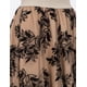 thumbnail image 5 of Falda midi flores negras AMAD Casual para mujer Talla M, 5 of 5