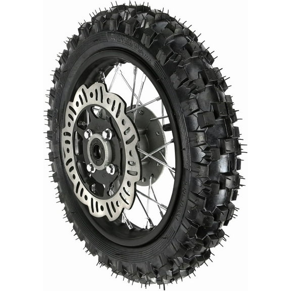 10'' Rear Wheel 3.00-10 Tire Rim Disc Brake Assembly for Dirt Pit Bike CRF50 XR50