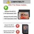 thumbnail image 2 of Funda con teclado TUNKARMOR para Amazon Fire HD 10 y 10 Plus 10.1", 2 of 8