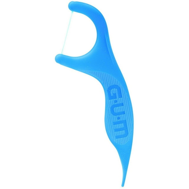 GUM® Advanced Care Flosser, Infused with Vitamin E & Fluroide, Fresh Mint Flavour, 150 Count