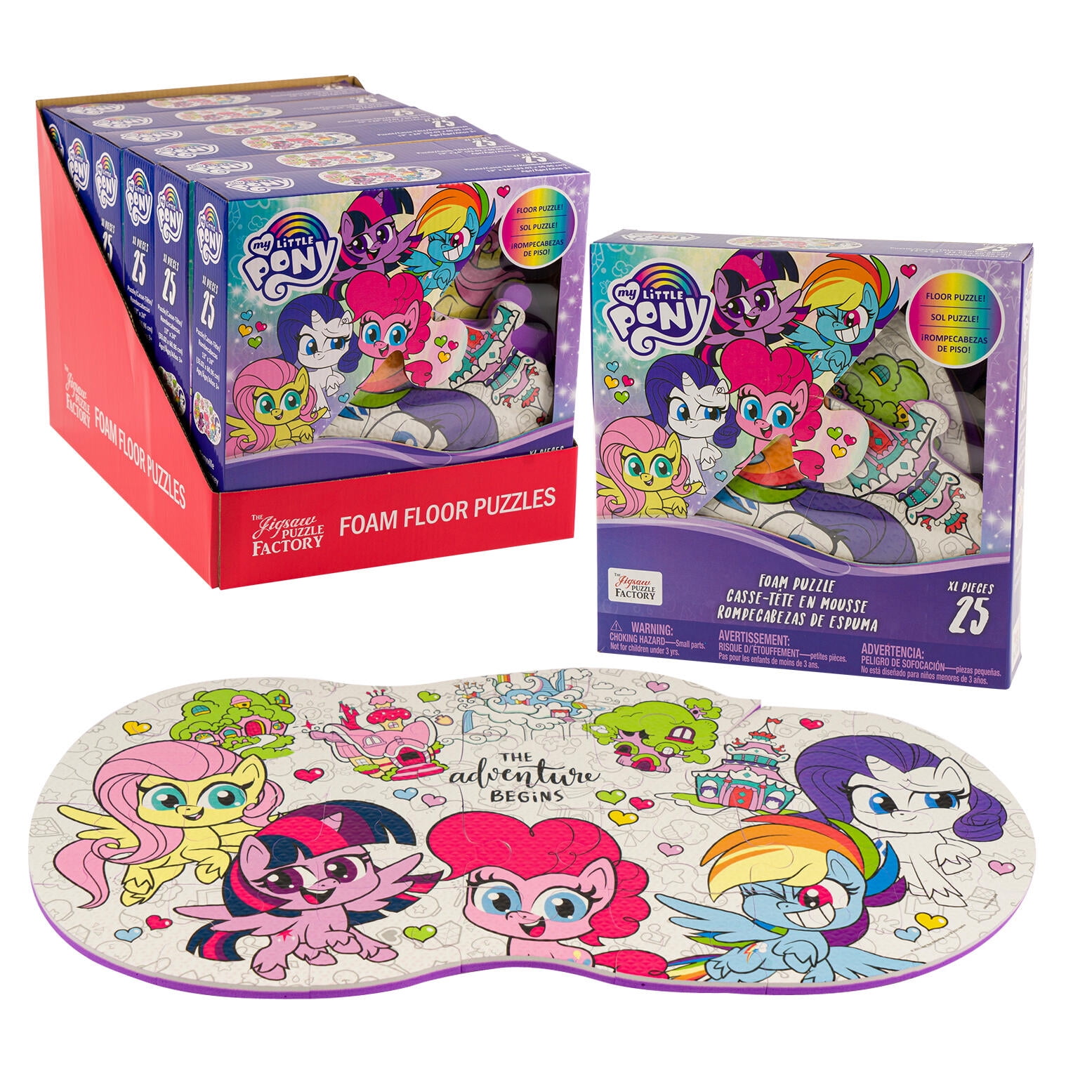 25pc My Little Pony Foam Floor Puzzle