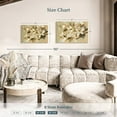 thumbnail image 4 of Elephant Stock Magnolia Simplicity Wall Art - Horizontal Canvas Wall Art - Living Room Wall Decor - Floral And Botanical Canvas - Gray And Beige Decor By Silvia Vassileva - 36" x 24", 4 of 8
