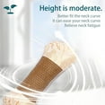 thumbnail image 4 of Byujiro Ice Silk Cooling Pillow Neck Support, Breathable & Moisture Wicking, Summer Bamboo Cooling for Office Car Home Use, 4 of 6